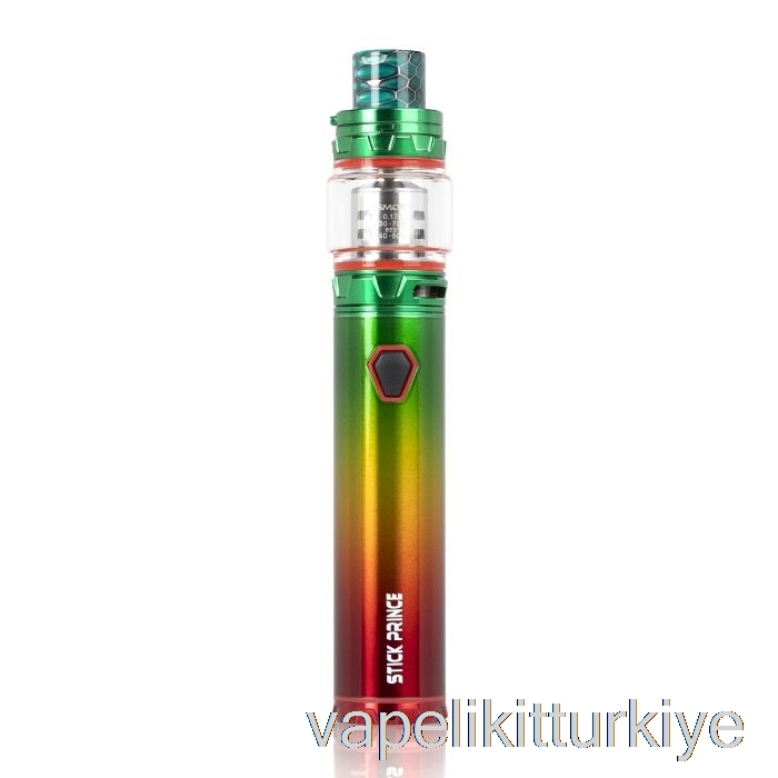 Vape Pen Vape Mate Smok Stick Prens Kiti - Kalem Tarzı Tfv12 Prens Yeşil Rasta